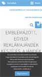 Mobile Screenshot of ajandekbroker.hu